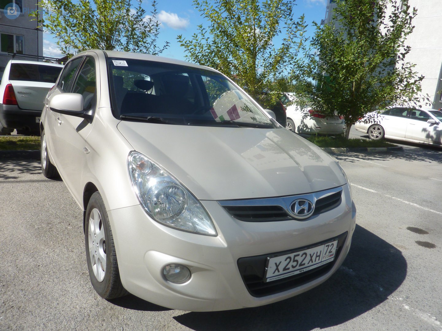 х 252 хн 72, Hyundai i20 1st gen 5-door Hatch (PB), 2008–2012