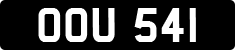 License plate of the United Kingdom, 1932 year system