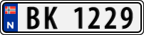 License plate of Norway, Trailers, motorcycles, special vehicles