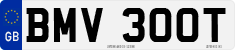 License plate of the United Kingdom, 1963 year system