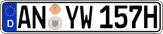 German license plate, Plates for oldtimers (type 
