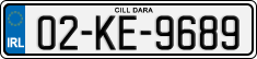 License plate of Ireland, Regular plates