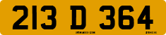 License plate of the United Kingdom, Diplomatic