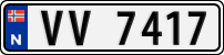License plate of Norway, Trailers, motorcycles, special vehicles