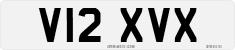 License plate of the United Kingdom, 1983 year system