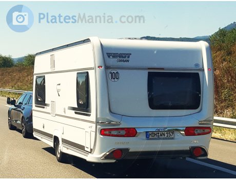 HDH WN 157, Fendt-Caravan Bianco