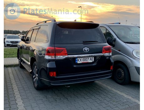 KX 0007 AE, Toyota Land Cruiser