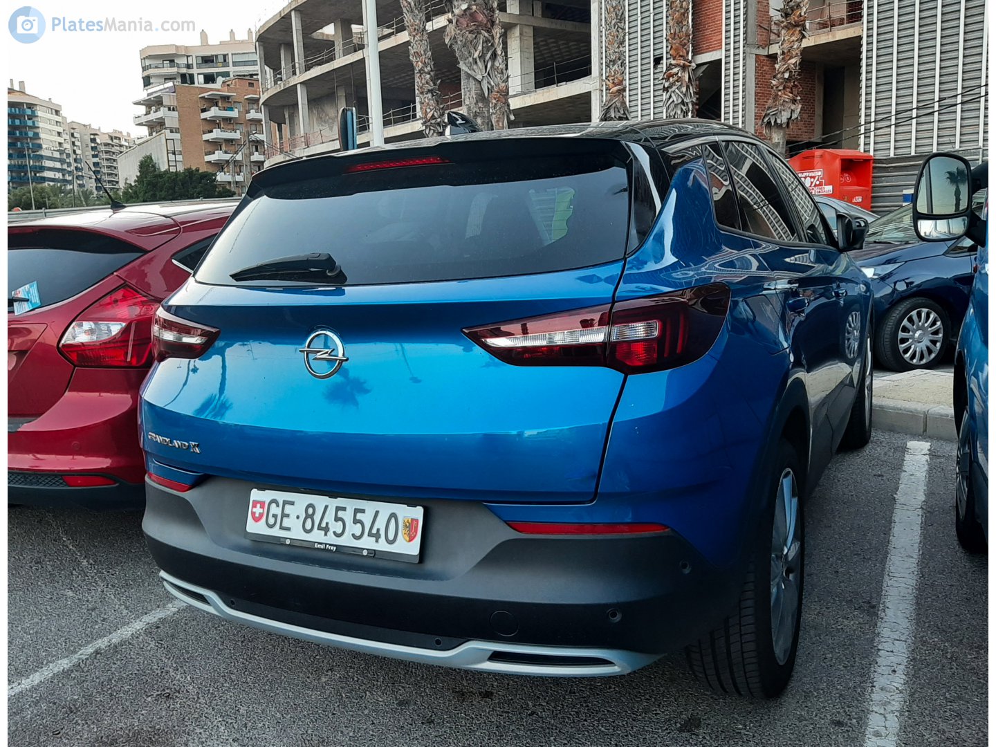 GE 845540, Opel Grandland 1st gen X (A18; P1UO), 2017–2021