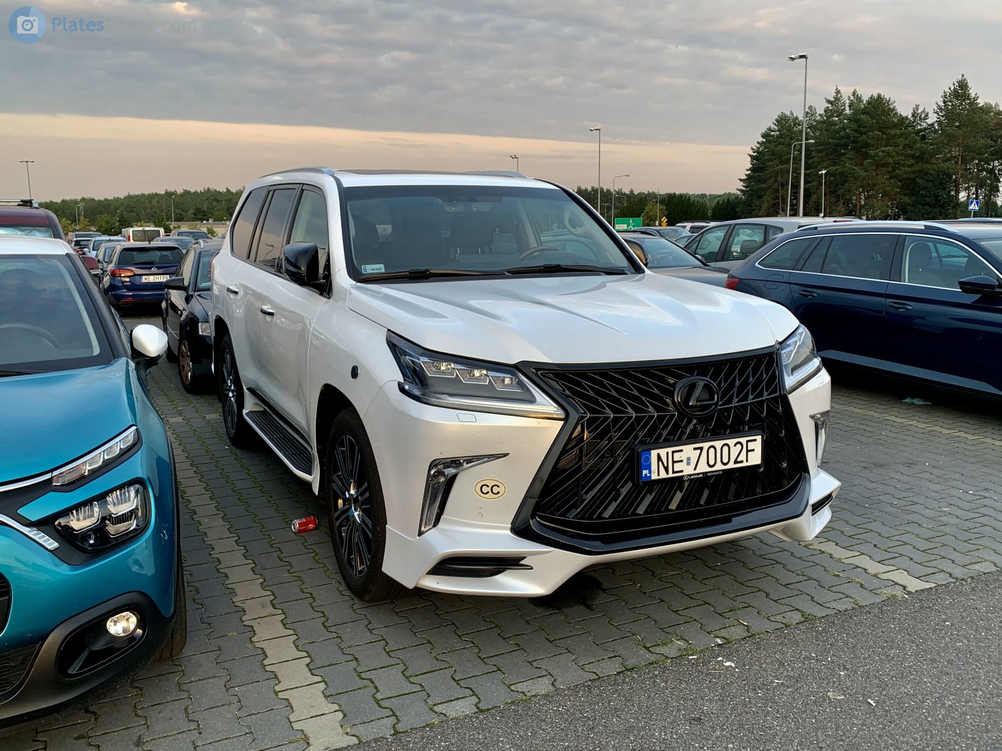 NE 7002F, Lexus LX 3rd gen (J200), 2nd facelift, 2015–2021