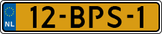 License plate of the Netherlands, Heavy Commercial Vehicles (1994 system)