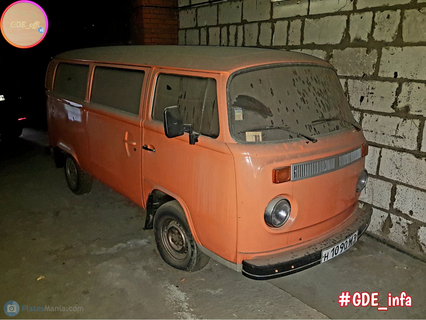 н 1090 МЗ, Volkswagen Kombi 2nd gen Bus/Kombi Van (T2b), 1st facelift, 1967–1979 (–1982 for BR- and MX-market)