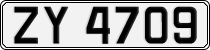 License plate of Norway, Trailers, motorcycles, special vehicles