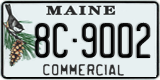 Maine, Commercial vehicles (1A-2345)