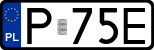 License plates of Poland, Regular car plates