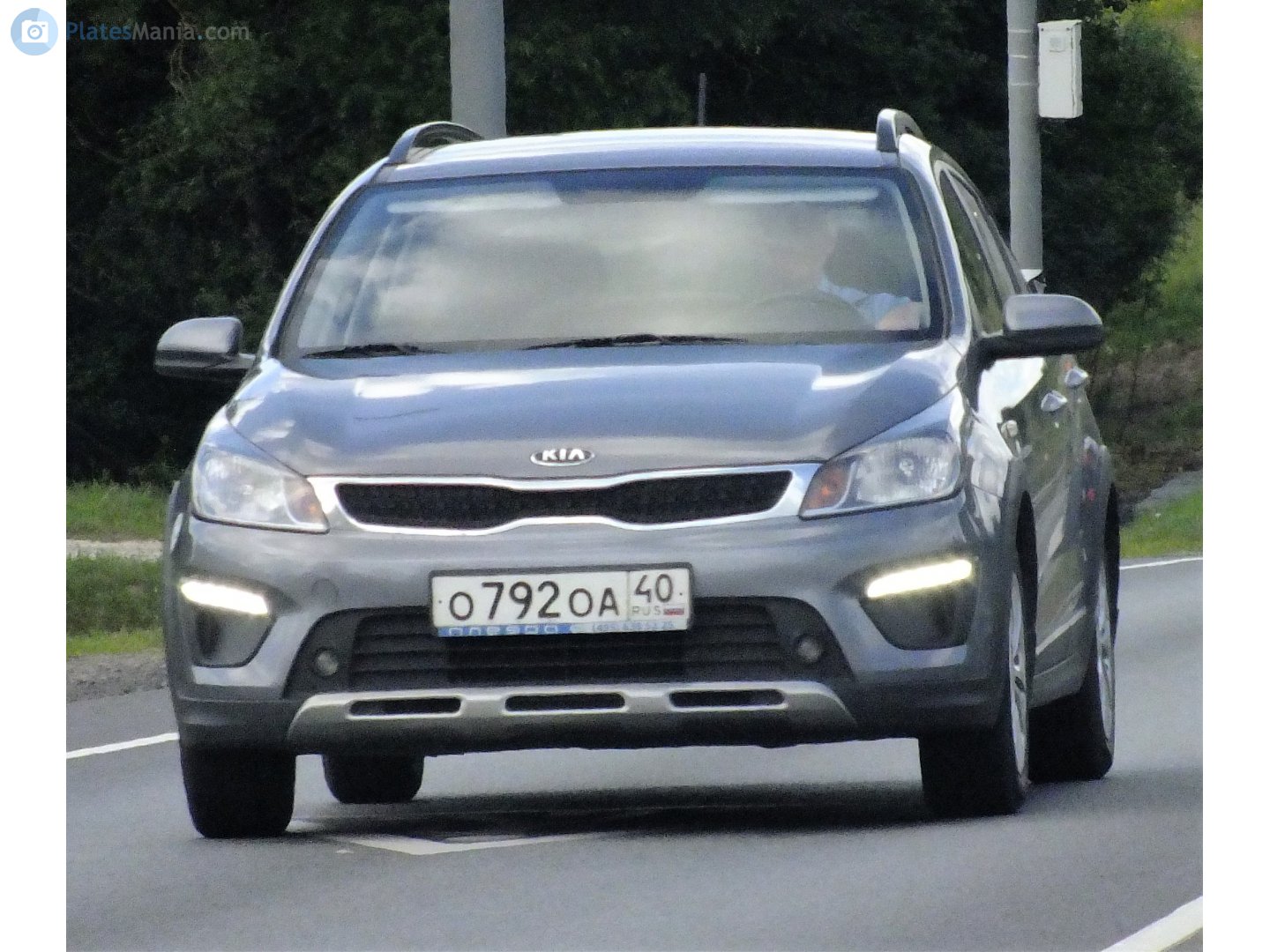 о 792 оа 40, Kia Rio 4th gen X-Line Hatch (FB; CIS-market), 2017–2020