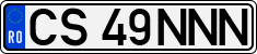 License plate of Romania, Regular plates