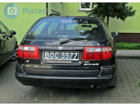 BOC 5577, Toyota Carina E