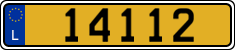 License plate of Luxembourg, Vanity Plates