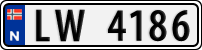 License plate of Norway, Trailers, motorcycles, special vehicles