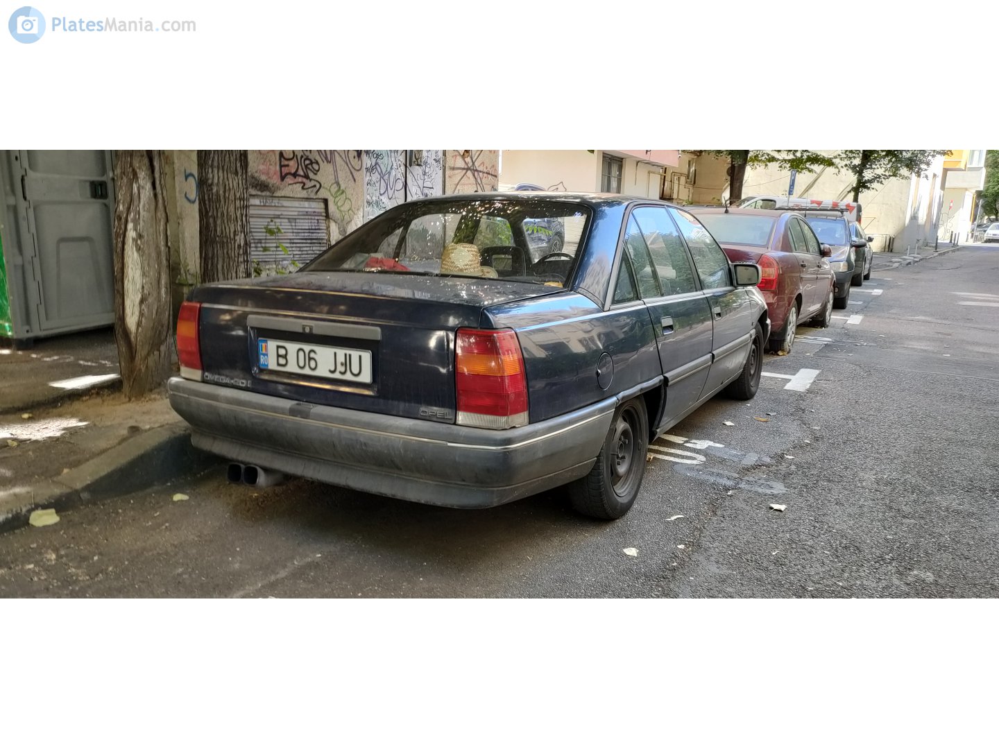 B 06 JJU, Opel Omega 1st gen Sedan (A; V87), 1986–1994