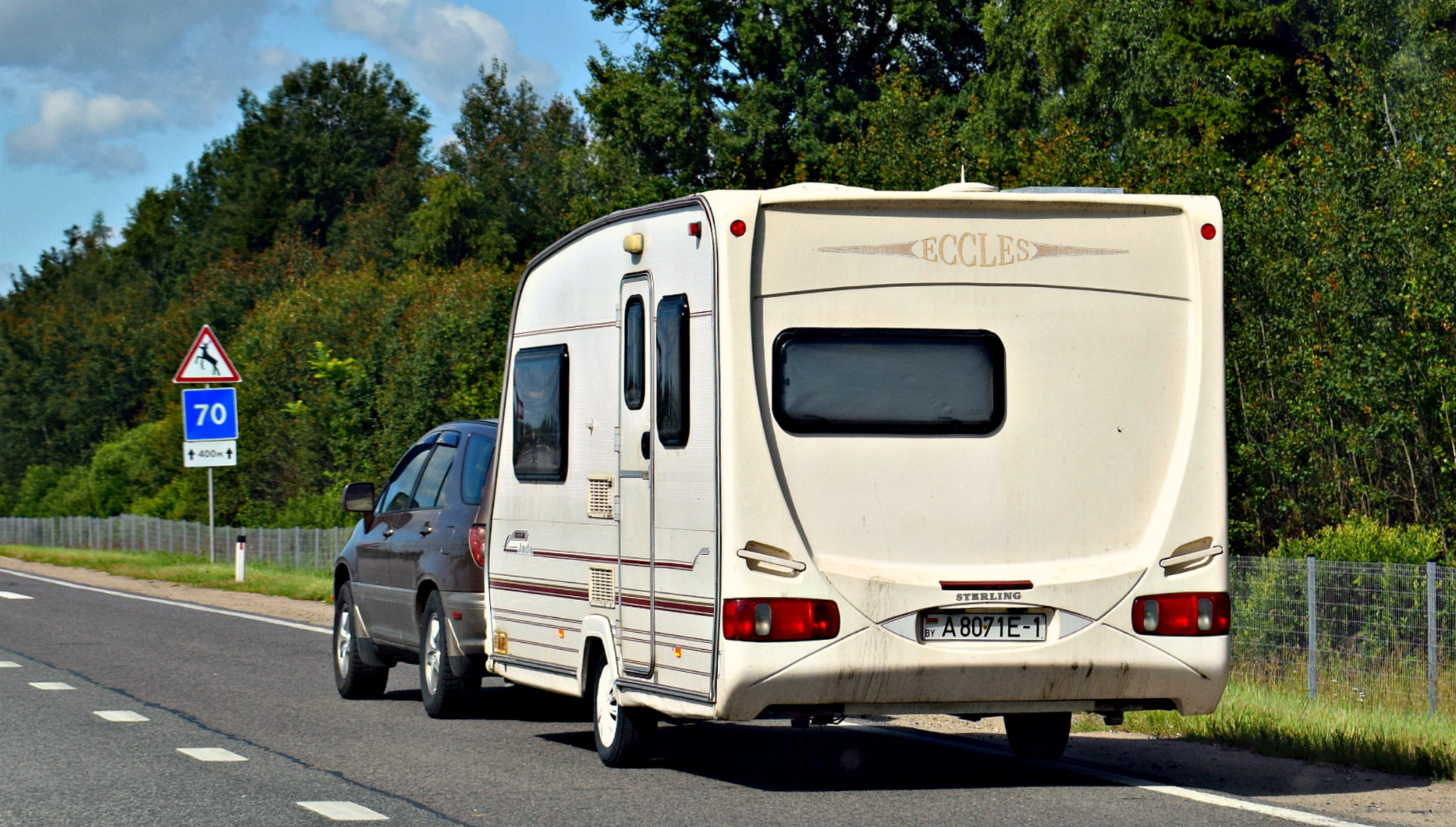 A 8071 E-1, Sterling Caravans Eccles 