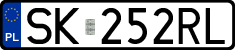 License plates of Poland, Regular car plates