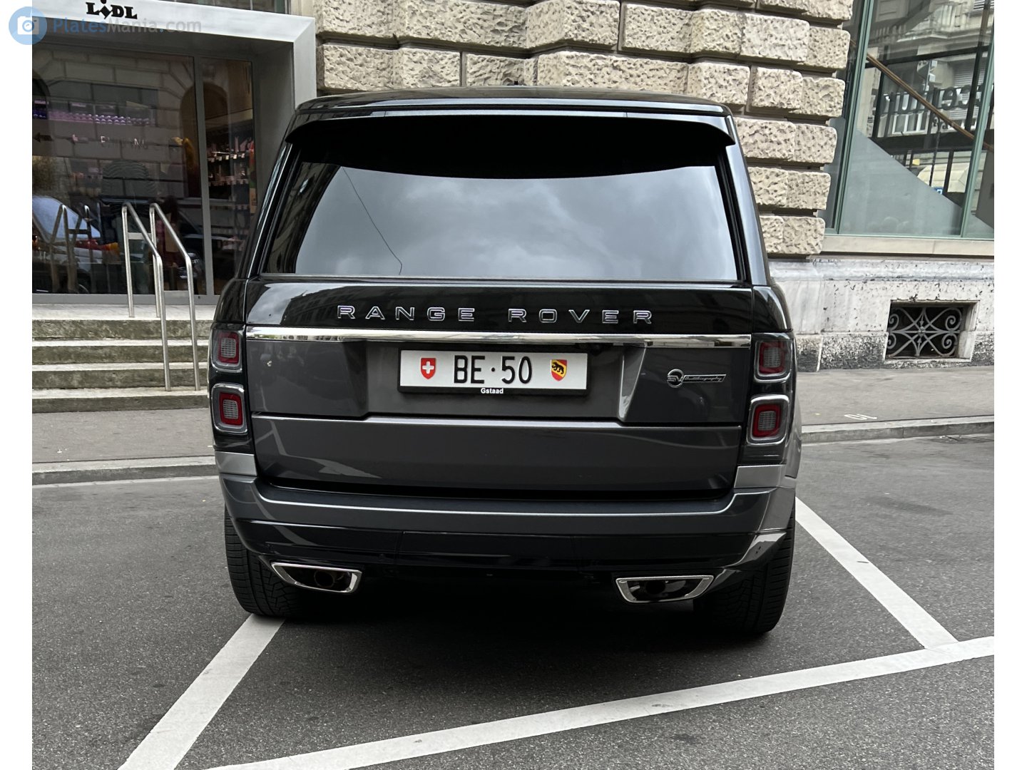 BE 50, Land Rover Range Rover 4th gen (L405), facelift, 2017–2022