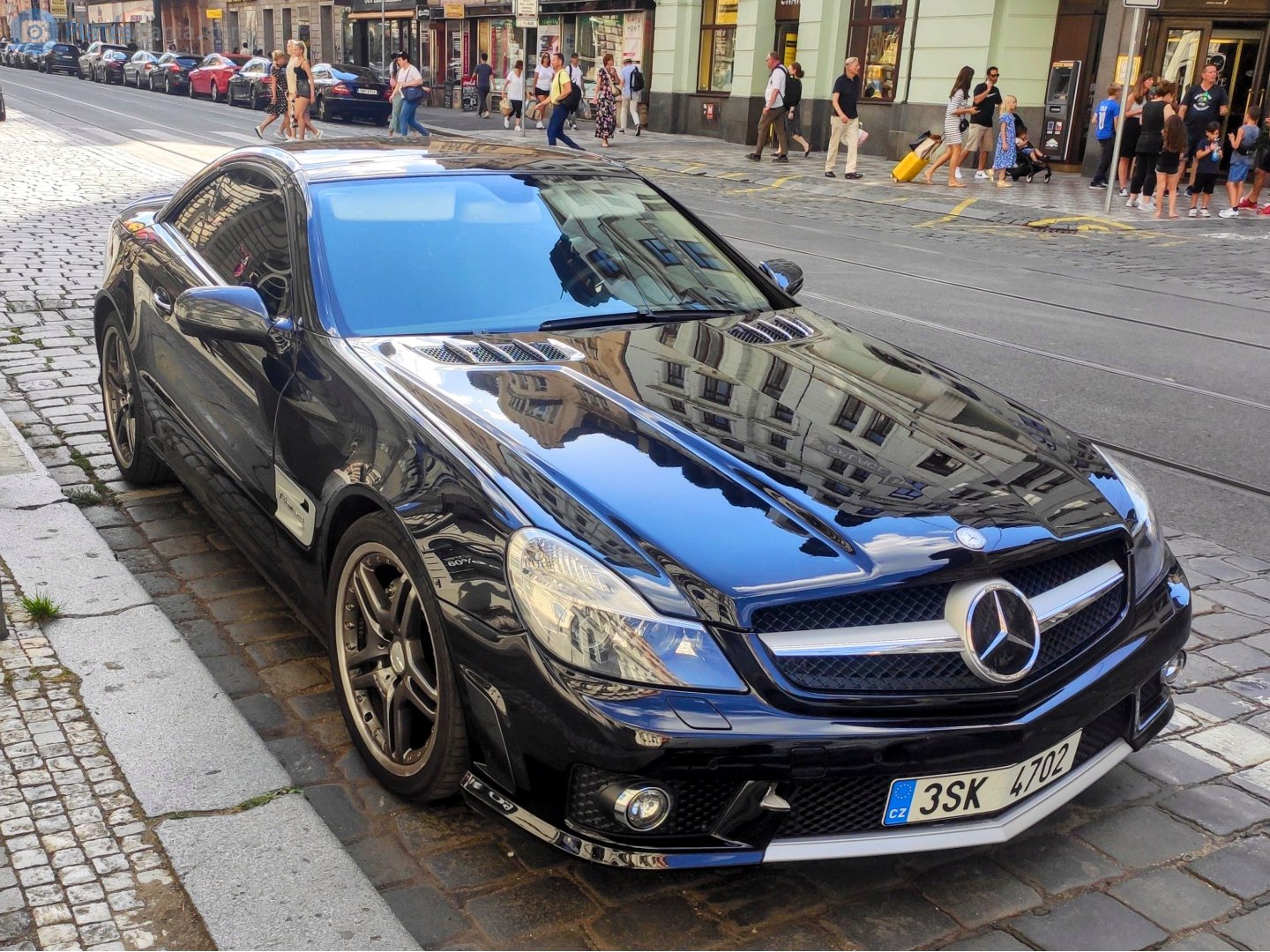 3SK 4702, Mercedes-Benz SL-Klasse 5th gen (R230), facelift, 2008–2011