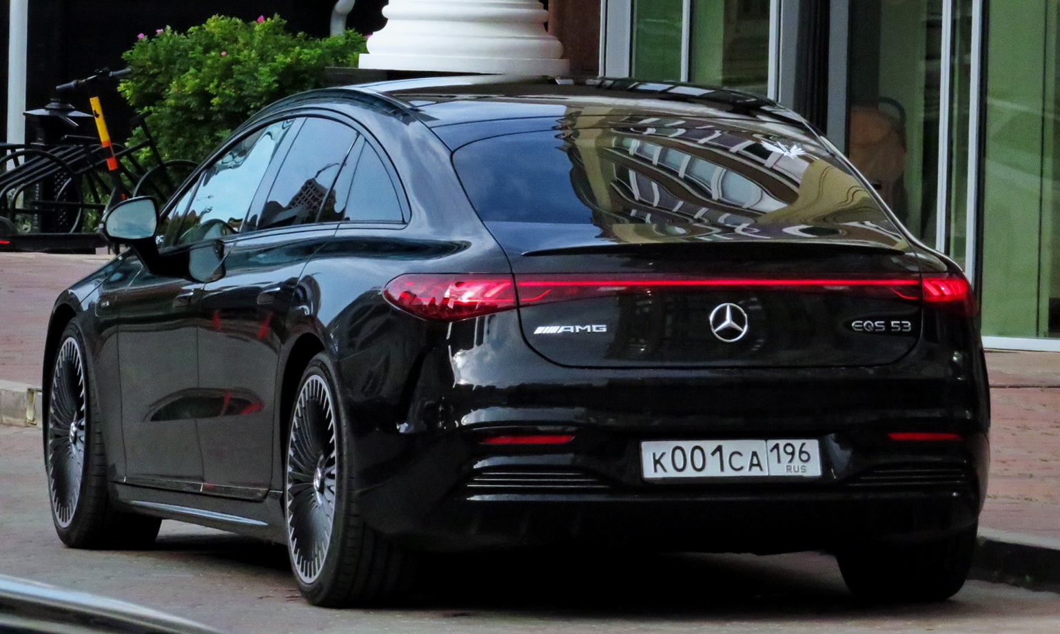 к 001 са 196, Mercedes-Benz EQS 1st gen Liftback (V297), 2021–