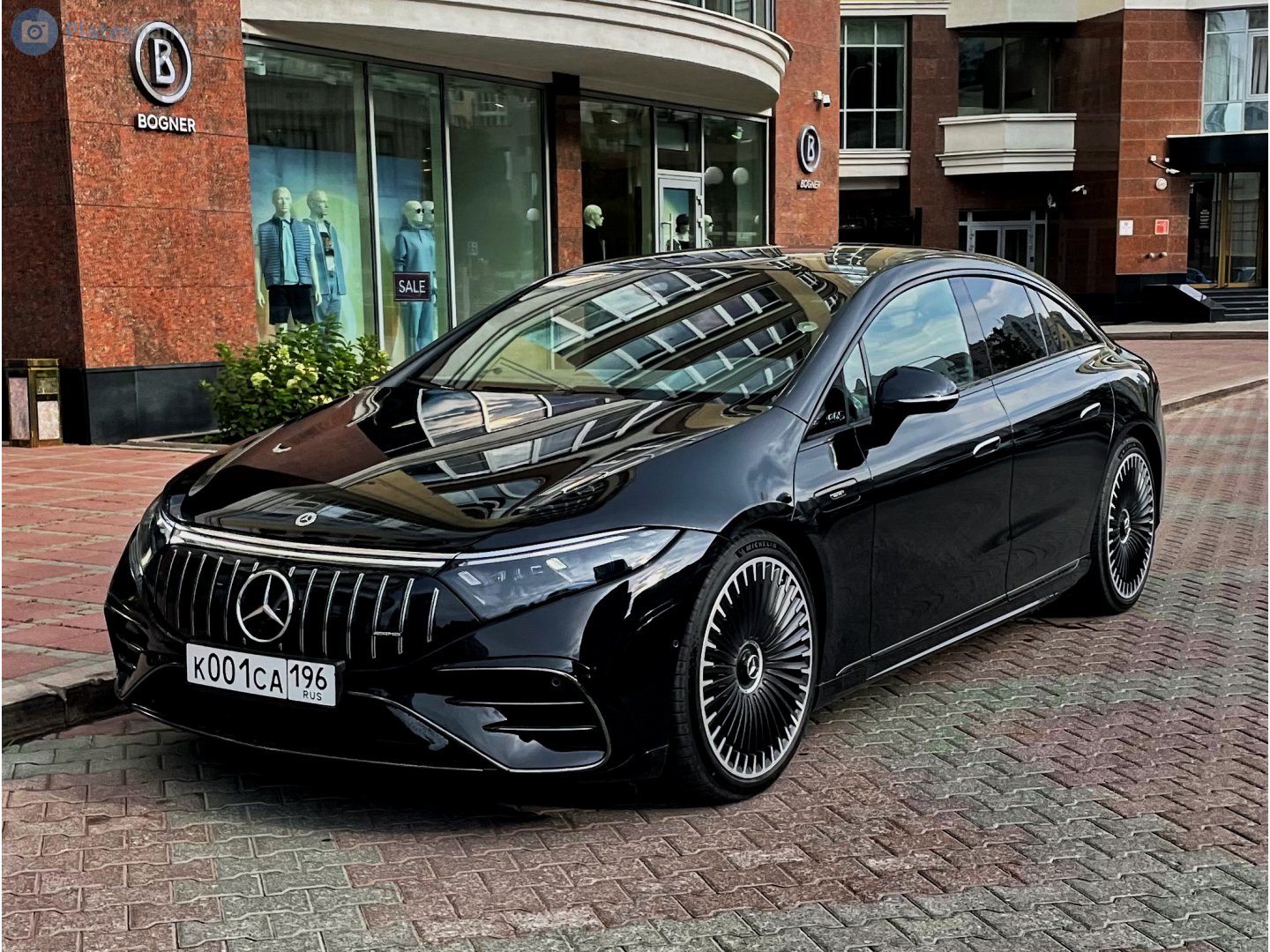 к 001 са 196, Mercedes-Benz EQS 1st gen Liftback (V297), 2021–