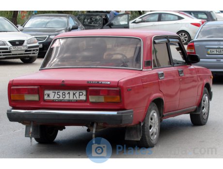 ж 7581 КР, Lada (VAZ) 2107