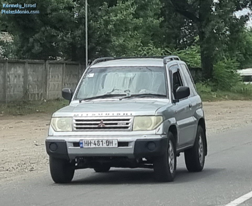 "HH-481-QH" photos Mitsubishi Pajero iO. Georgia