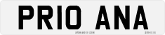 License plate of the United Kingdom, 2001 year system