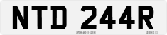 License plate of the United Kingdom, 1963 year system