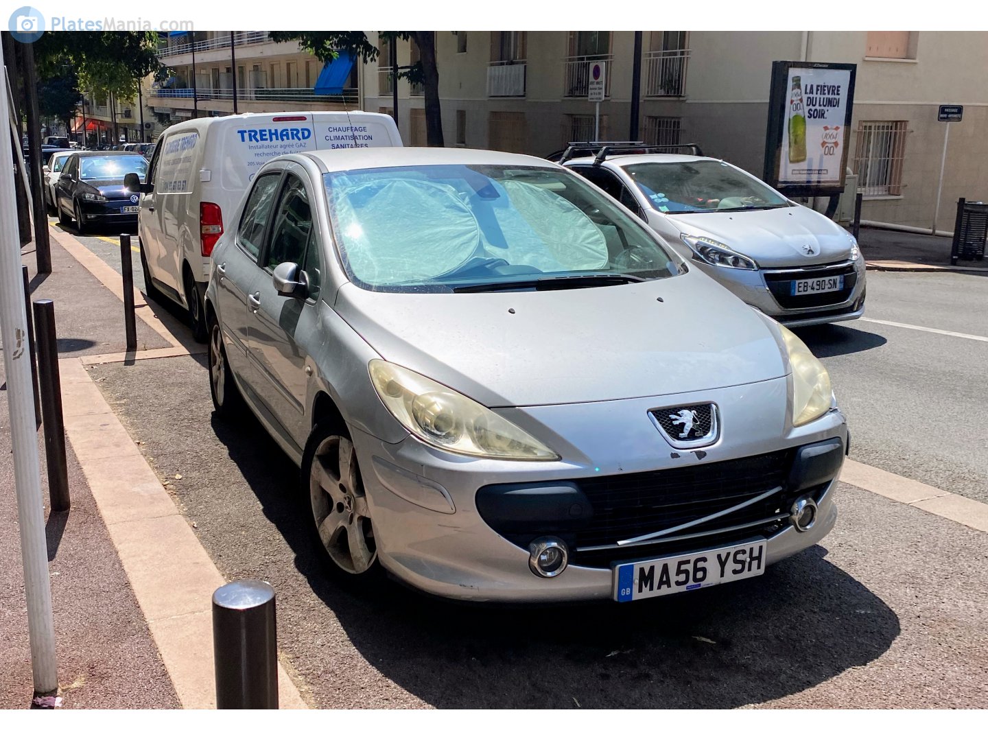 MA56YSH, Peugeot 307 1st gen 5-door Hatch (T5/T6), 2001–2008 (–2011 for LATAM- and –2014 for CN-market)