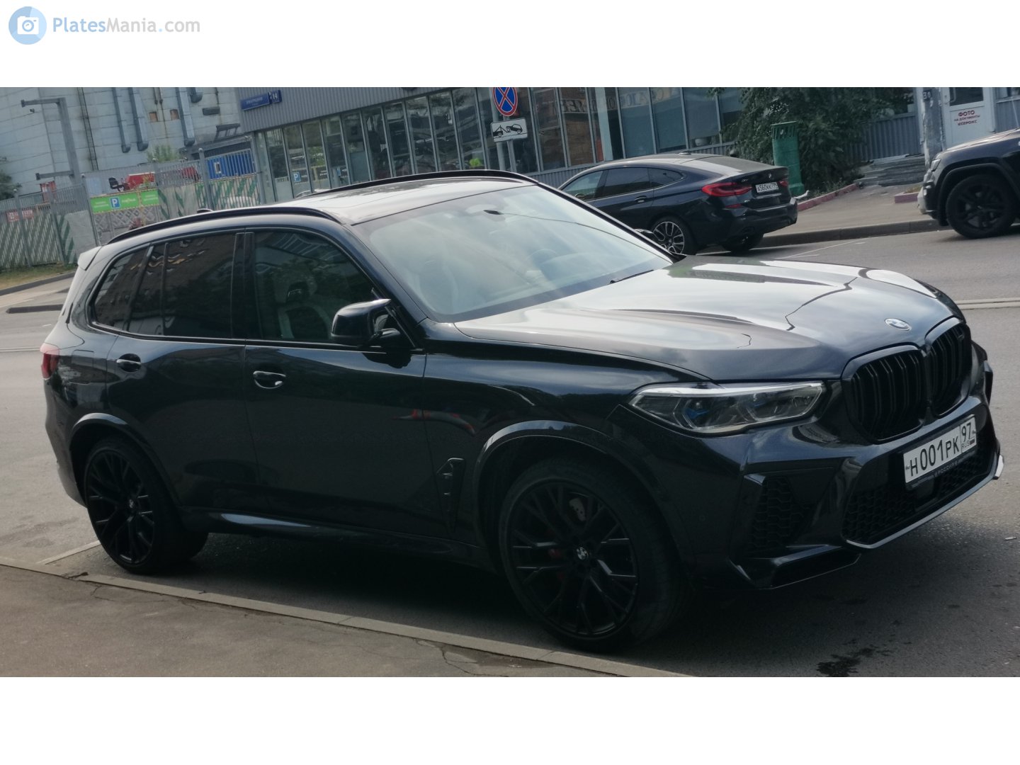 н 001 рк 97, BMW X5M 3rd gen (F95), 2020–2023