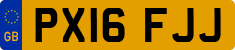 License plate of the United Kingdom, 2001 year system