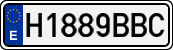 License plates of Spain, Specialty plates