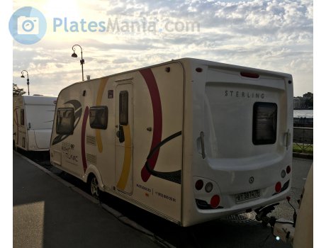 вт 3874 78, Sterling Caravans Eccles