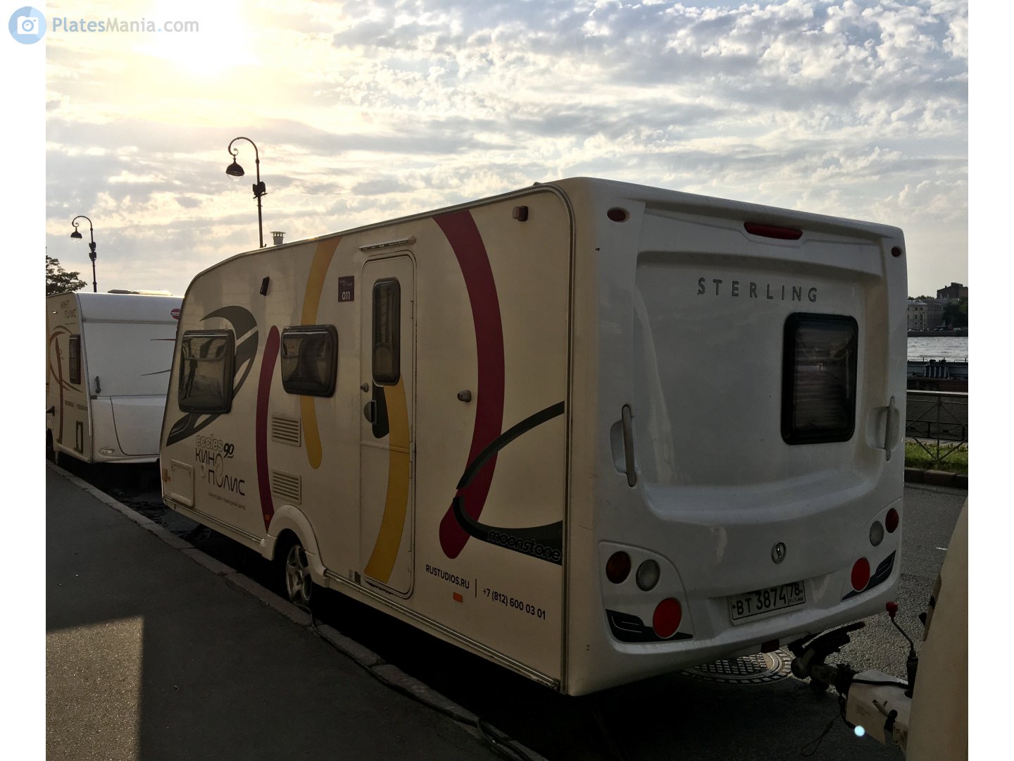 вт 3874 78, Sterling Caravans Eccles 