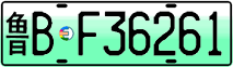 License plate of China, Electric vehicles
