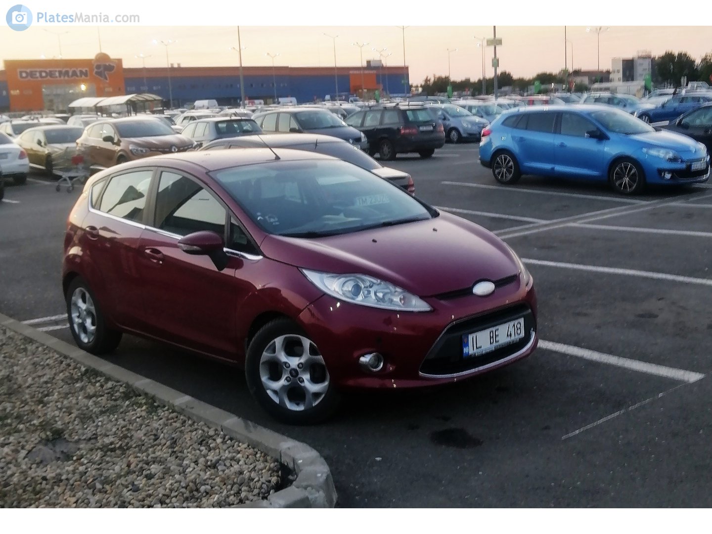 IL BE 418, Ford Fiesta 6th gen 5-door Hatch (B299; JA8), 2008–2013