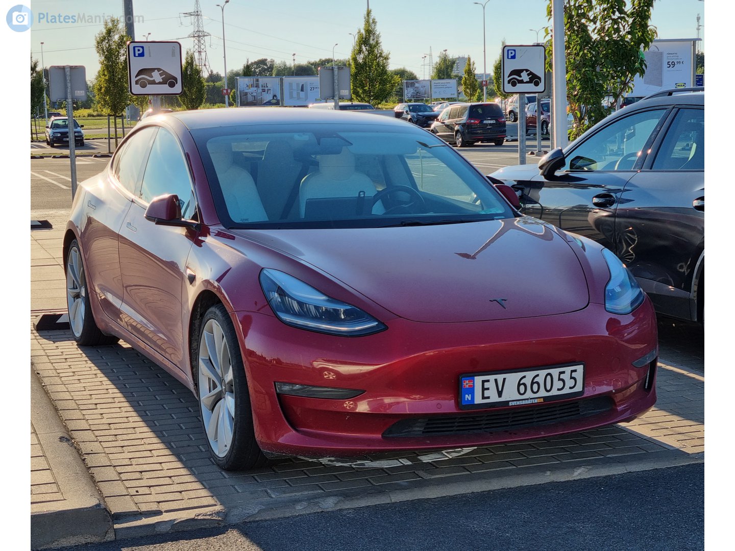 EV 66055, Tesla Model 3 1st gen (5YJ3), 2017–2023
