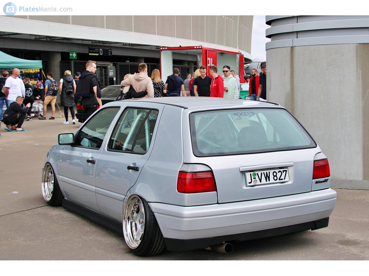 J VW 827, Volkswagen Golf 3rd gen 5-door Hatch (1H1), 1991–1997