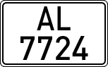 License plates of Spain, 1900 year series