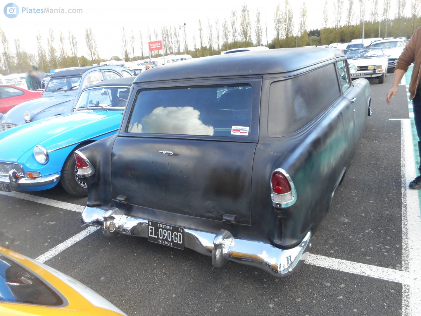 EL-090-GD, Chevrolet 210 1st gen 1953 DeLuxe 5-door Station Wagon (B-2109/2119-1062; A-body), 1952–1953