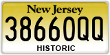 New Jersey, Historic (QQ12345 / 12345QQ)