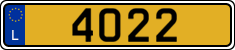 License plate of Luxembourg, Vanity Plates