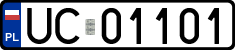 License plates of Poland, Military