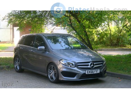 EK66 FXT, Mercedes-Benz B-Klasse